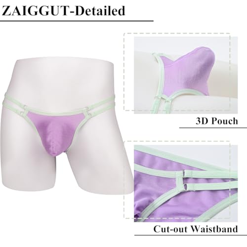Mens Sexy Bikini Underwear with Pouch Ice Silk Smooth & Shiny3
