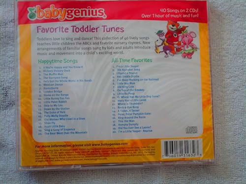 image for Baby Genius Favorite Toddler Tunes