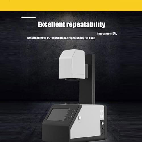 Image of Haze Meter Hazemeter Light Transmission Meter Benchtop Analyzer with Range 0 to 100% for Plastics Films Glass LCD Panels
