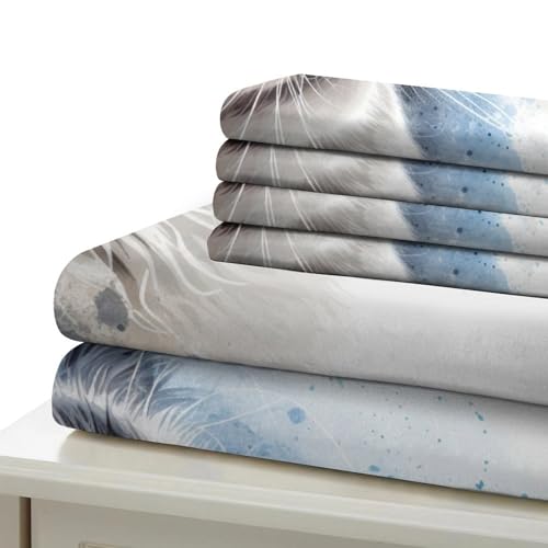 Parure de lit microfibre avec impression 3D Chat Muppet pour ado - 6