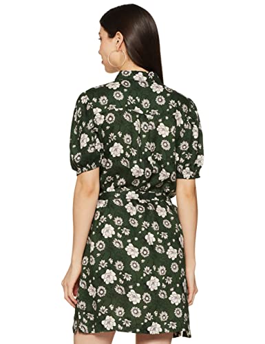 Image of Spykar Women's Cotton Classic Knee-Length Casual Dress
