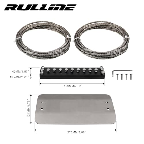 RULLINE Universal Security Anti Theft Catalytic Converter Protection Shield Catalytic Converter Catalytic Converter Anti Theft Shield Cover Compatible with Various Vehicle Platforms by RULLINE - Image 2