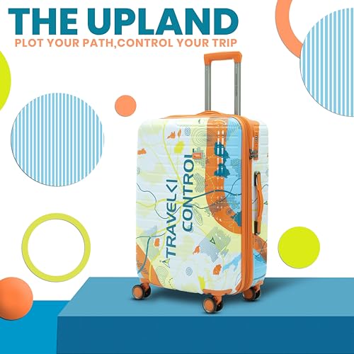 Image of AMERICAN TRAVELLER THE Upland Trolley Bag | Durable Hard Shell | Light Weight, Expandable Travel Suitcase, Durable Hard Shell, TSA-Type Lock, Spinner, Anti-Theft Zippers