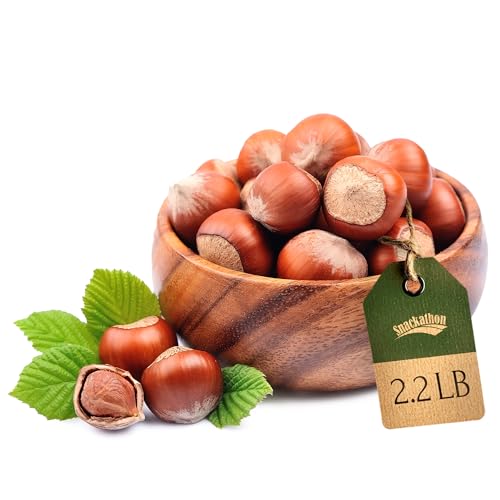 Snackathon Oregon Hazelnuts In Shell, 2.2 LB Bulk Bag -