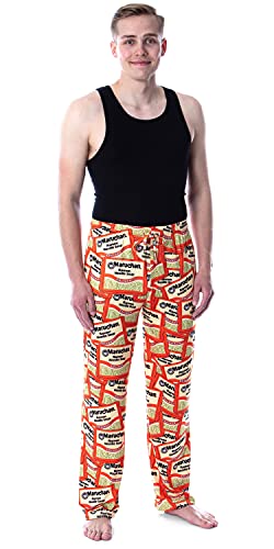 Maruchan Men's Ramen Noodles Soup Chicken Flavor Allover Adult Loungewear Sleep Pajama Pants4