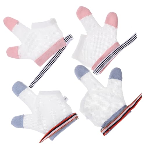 Guantes para dejar de chupar dedos ajustables, kit Toyvian de malla transpirable