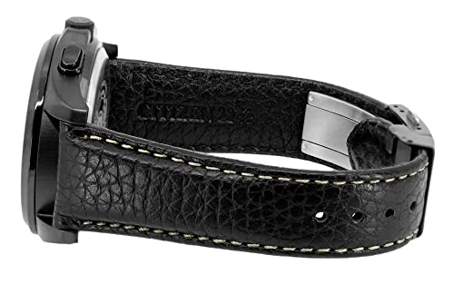 Funk-Solaruhr für Herren von Citizen mit Lederarmband