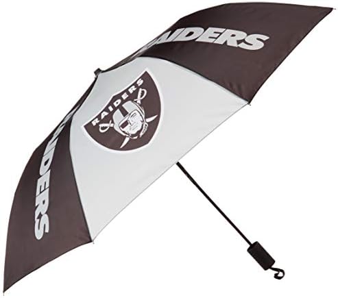 FOCO NFL Las Vegas Raiders Team Logo Umbrella, Team Color, One Size
