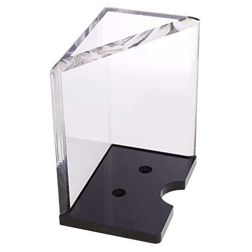 Plateau de défausse en acrylique Oshhni support de distributeur de cartes pour jeux de société