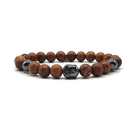 KARDINAL WEIST Buddha Wooden Bracelet for Peace Cover