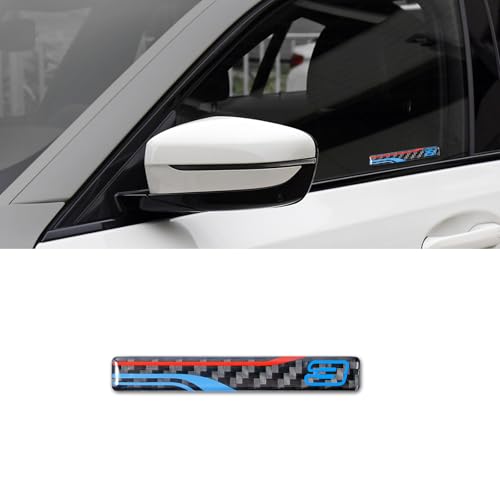 Calcomanía para panel central de BMW Serie 3: elimina arañazos con fibra de carbono decorativa