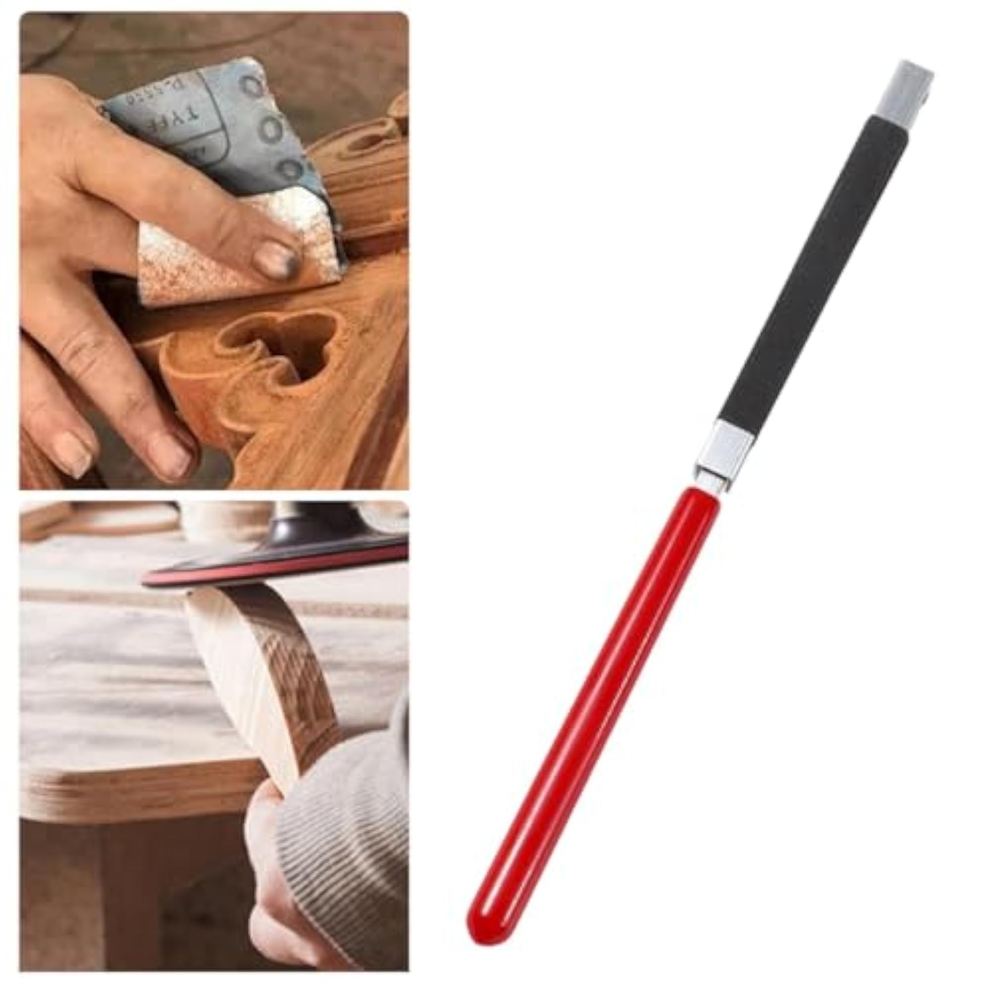 Manual Sandpaper Clip, Portable Metal Tool