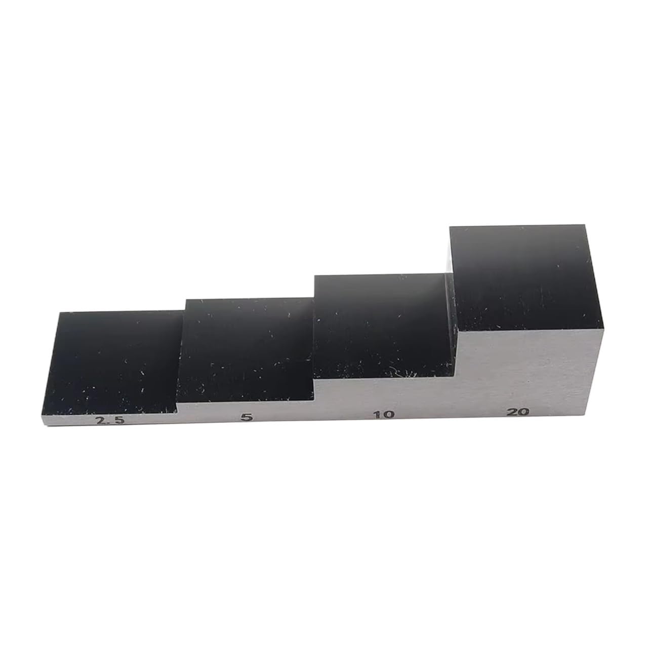 Gauge Block, Metric Block 1018 Stainless Steel Calibration Test Block for Thickness Calibration