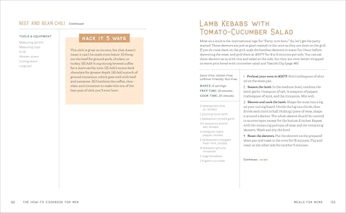 The How-To Cookbook for Men: 100 Easy Recipes to Learn the Basics
