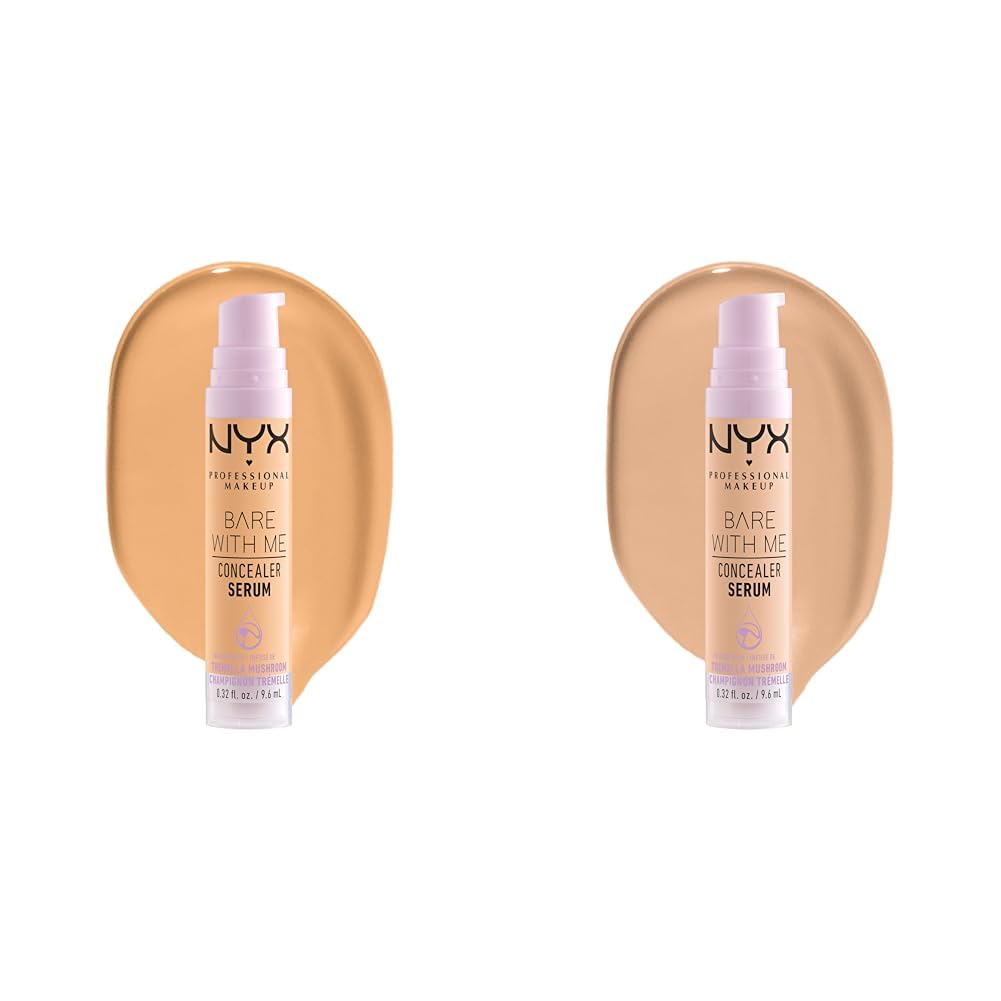 NYX Bare With Me Concealer Serum Bundle - Golden & Beige