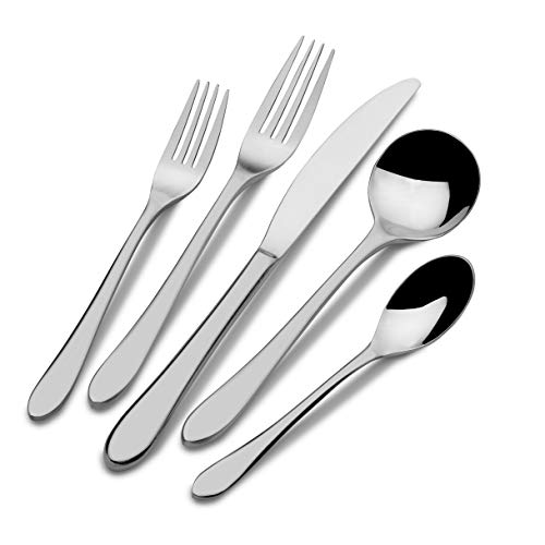 Towle Living Brynley 45-Piece Flatware Set, Silver #TOP1
