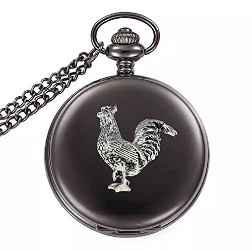 Montre de gousset B42 Motif coq | Tradition horlogère de Sheffield