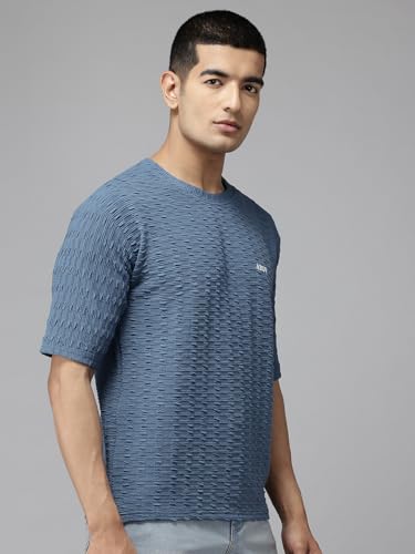 Image of TICOSS Men's Polyester Regular Fit T-Shirt