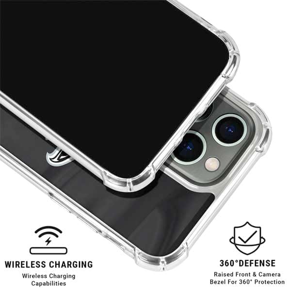 Skinit Clear Phone Case Compatible with iPhone 15 Pro Max - Officially Licensed NFL Atlanta Falcons Design