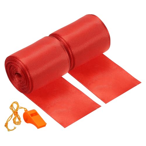 PATIKIL Finish Line Satin Ribbon 26ft image