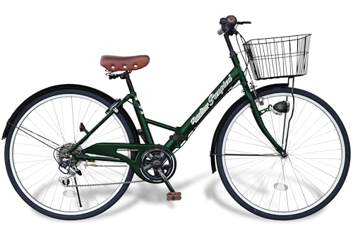 AIJYU CYCLE �m�[�p���N �V�e�B�T�C�N�� 26�C���` �܂肽���ݎ��]�� �V�}�m6�i�M�A ���]�� [passepied TS26B-np] (���X�O���[��)