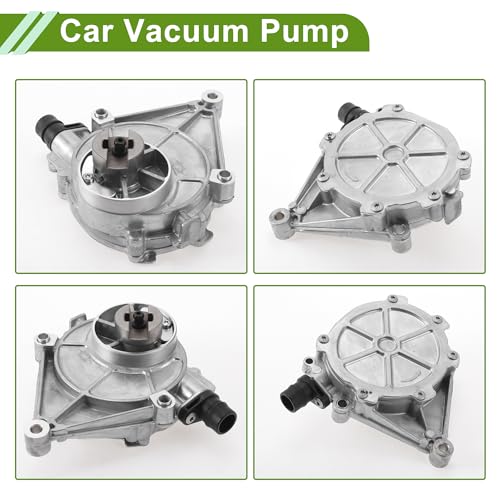 Bomba de Vacío para Frenos No.11667622380, Bomba de Vacío del Motor para BMW 228i 2014-2016, Aleación de Aluminio, Tonos Plateados, 1 Unidad miniatura 6