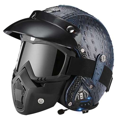 Casco tipo jet para adultos ideal para conducir scooter urbano y motos chopper