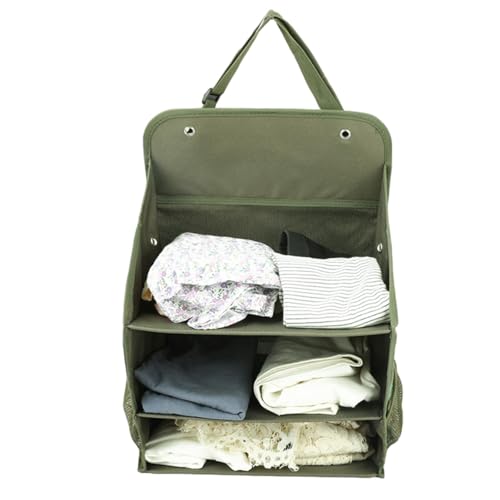 Bolsa de almacenamiento para armario, bolsa de almacenamiento para ropa, organizador de puerta de 3 capas con bolsillos laterales, organizador de ropa, bolsa de ropa plegable para armario de puerta de