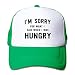 Produktbild AOHOT Herren Damen Baseball Caps,Hüte, Mützen, Classic Baseball Cap, I'm Sorry What I Said When I was Hungry Women Men Hip Hop Hats-Classic Dad