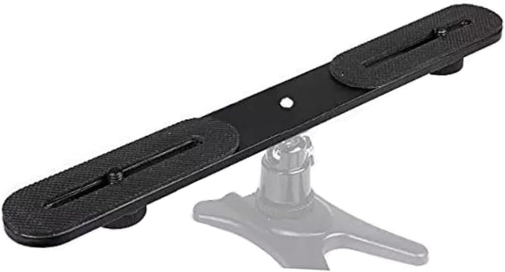 T-Type Flash Bracket Dual Camera Mount for 1/4'' Screw Tripod Bracket Aluminum Alloy Video Light Stand Wedding Birthday