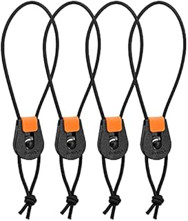 SAMSFX Fishing Quick Rod Ties Leash for Pole Holders Organizer Bunngee Cord Straps