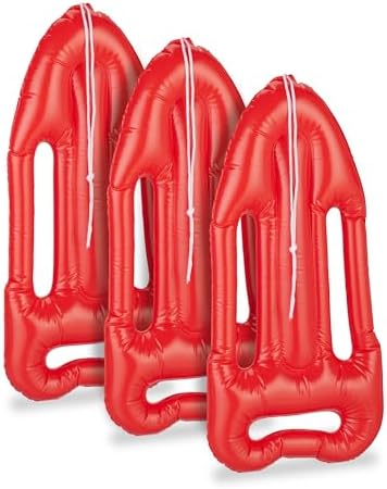 EUPSIIU Rettungsschwimmer-Kostüm Set – Mit Rotem Hut & Wachpfeife, Für Erwachsene, Größe Verstellbar (56-62 Cm)