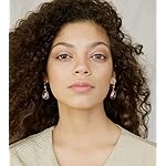 Crystal Teardrop Earrings Gold Dangle Earrings for Women - Image 2