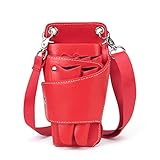 La bolsa herramientas de peluqueria está hecha de cuero PU de alta calidad,que tiene mejor resistencia,resistencia a la abrasión,absorción de humedad,comodidad y sensación de la mano.Fácil de mantener,sin moho,color brillante, fácil de limpiar