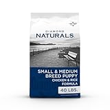 Diamond Naturals Small Breed Puppy Real Chicken Recipe High Protein Dry Dog Food, 40 lb