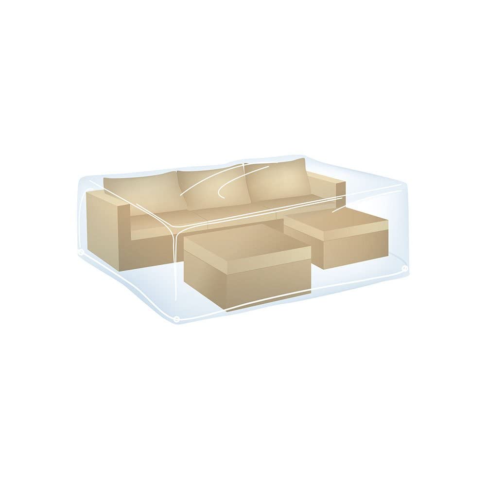 Campingaz Cubierta Rectangular; Gran Funda Protectora para Muebles de jardín; protección para mesas y sillas o sofás de Exteriores; Cubierta Impermeable Universal para Lluvia, Nieve y Hielo