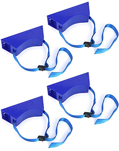 QWORK Cylinder Wall Mount Bracket, 4 Pack 4''-12'' Cylinder Bracket Tank Bracket with Screw for 1 Cylinder (Small),Blue by QWORK - Used condition - Image 14