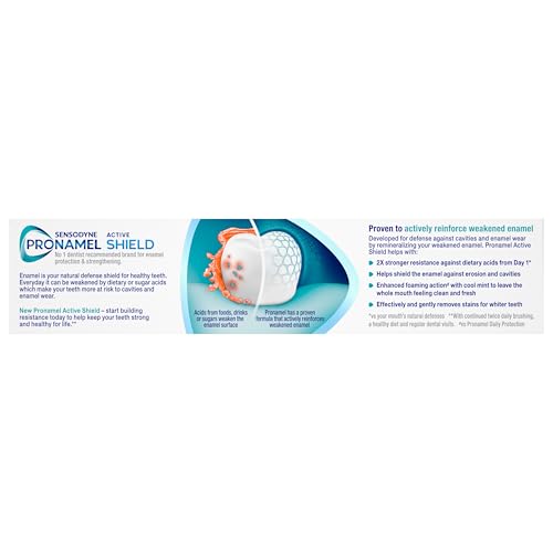 Sensodyne Pronamel Active Shield Whitening Enamel Toothpaste の商品画像 17