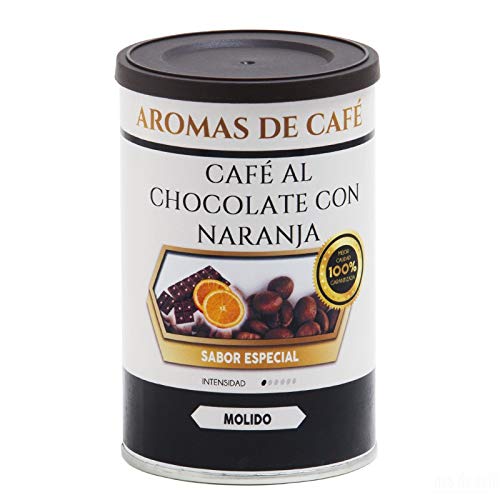Aromas de Café - Café en Grano 100% Arábica - Intensidad Baja - Café Natural Ligeramente Tostado - Sabor Exótico - Sin Gluten - Formato de 100 g - Aromas de Café