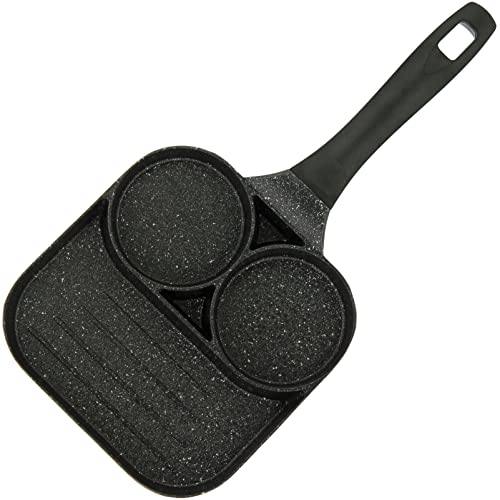 Next Generation Tackle 3 in 1 Section Frying Pan Non Stick Coated Camping Cooking Carp Fishing Outdoor Hiking - Image 4
