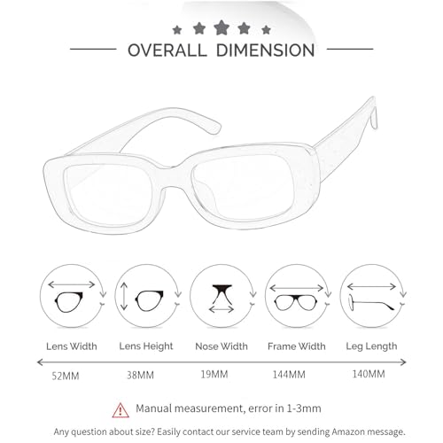 Image of Kursan Small Rectangle Sunglasses for Women Men Square Frame Sun Glasses - 100% UV400 Protection