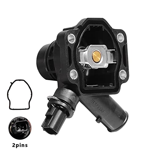 Beneges Engine Coolant Thermostat Housing Assembly & Gasket & Sensor Compatible with ‎2008-2012 Land Rover LR2, 2007-2016 Volvo S60 S80 V60 V70 XC60 XC70 XC90 LR006071, 31355151 Beneges Engine Coolant Thermostat Housing Assembly & Gasket & Sensor Compatible with ‎2008-2012 Land Rover LR2, 2007-2016 Volvo S60 S80 V60 V70 XC60 XC70 XC90 LR006071, 31355151
