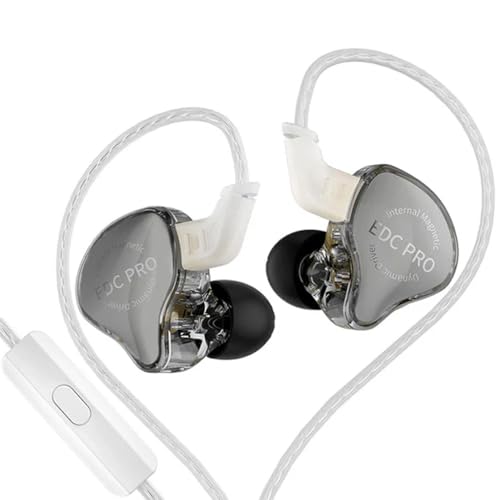 Concept Kart KZ EDC PRO IEM Wired Earphone, Silver - Image 2