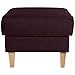 Produktbild Max Winzer Hocker Lorris Flachgewebe Burgund