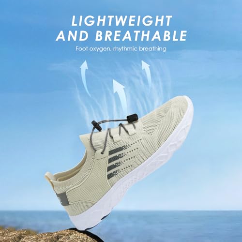 Water Shoes for Men Women Mesh Barefoot Hiking Swim River Shoes Adult Lake Pool Aqua Socks Beach Surfing Kayaking Sport Accessories Camping3