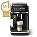Philips 3200 Series Fully Automatic Espresso Machine, LatteGo Milk Frother, 5 Coffee Varieties, Intuitive Touch Display, 100% Ceramic Grinder, AquaClean Filter, My Coffee Choice, Black (EP3241/54)