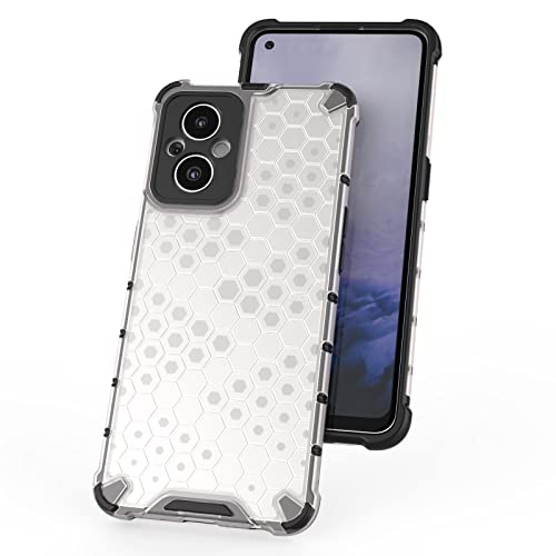 Image of Glasgow Back Case Cover Compatible with Oppo F21 Pro 5G (Stylish Design) - Transparent