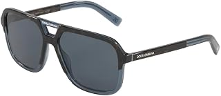 Dolce & Gabbana DG4354 Square Sunglasses for Men + BUNDLE With Designer iWear Eyewear Kit