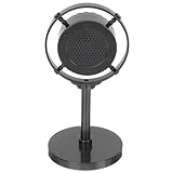 Micro factice en plastique – idéal pour les fêtes, les soirées déguisées, les jeux d'imagination ou pour chanter au karaoké. accessoire de micro pour une fête