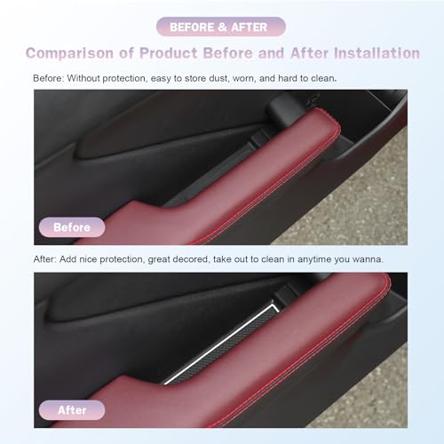 LUWU Accesorios para 2026 Toyota GR86 y Subaru BRZ - Tapetes Antideslizantes para Portavasos - Juego 6 Piezas miniatura 2